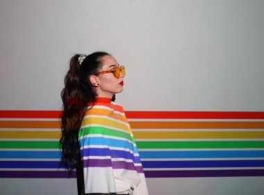 women's white long-sleeved shirt