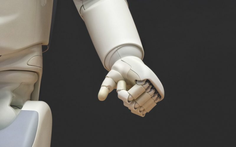 white robot